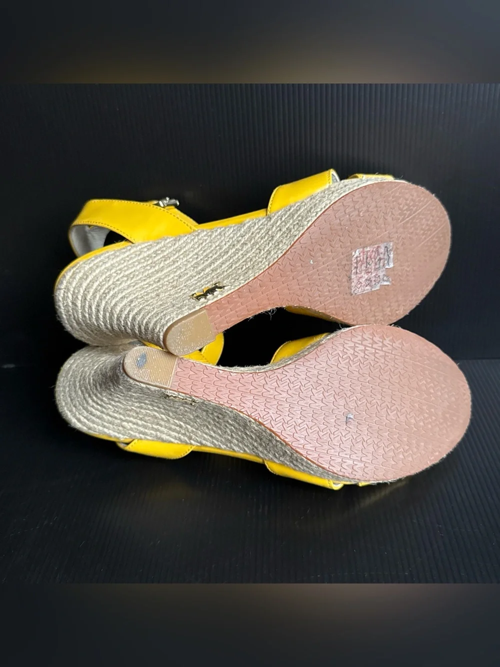 NIB Michael Kors Citrus Kami Ankle Strap Espadrille Sandal Women’s Size 9